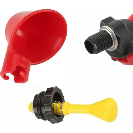 BENOBBY KIDS Abreuvoir à Volaille, 8 Pièces Gobelets Automatiques Pour Poulet, Mangeoire à Pigeon, Convient Aux Poulaillers, Canards, Dindes, Poules, Coqs, Fournitures Pour Animaux De Ferme – Image 5