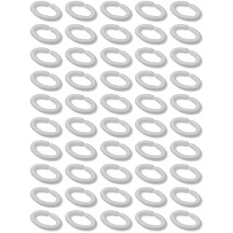 CYCLINGCOLORS 50x Anneau Anti-picage Petite Taille 10x15mm Jeune Volaille Poule Coq Faisan Perdrix