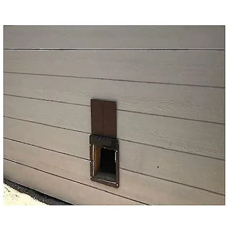 WIAN Porte Pour Animaux De Compagnie Lumière Induction Porte Automatique De Poulailler Porte De Poulailler Porte Pour Animaux De Compagnie Maison Simple Et Confortable – Image 5