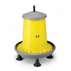 POULAILLER DIRECT Mangeoire À Trémie Volailles Avec Tige Plastique Et Pieds Arcus Gyro 7kg - River Systems