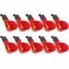OUSUDELA 10 PCS Abreuvoir Poules Abreuvoir à Poulet En Plastique Automatique Abreuvoir à Volaille Kit Distributeur D'eau Potable Bols Systèmes D'alimentation En Eau Pour Cailles D'oiseaux Pigeon Poulet