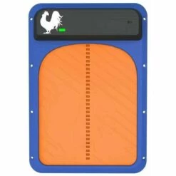 GRID COOL Porte De Poulailler Automatique à Pile, Porte Poulailler Automatique Avec Capteur De Lumière, étanche Kit De Porte De Poulailler, Minuterie D'ouverture Retardée Du Soir Et Du Matin 35x24x3.7cm，Fonepro