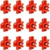 ECHOO Tétine à Eau De Volaille, Abreuvoir Automatique Pour Tétine De Poulet Avec Montage Latéral Horizontal, Abreuvoir Pour Poulets Deau, Lot De 12