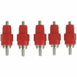 QERSTA Eau Tetine Poulet Alimentateur Fournitures De Volaille Poule Vis Dans Le Style,,5PCS