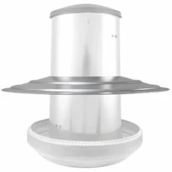 POULAILLER DIRECT Auvent Galvanisé Pour Mangeoire Volailles 26kg - River Systems