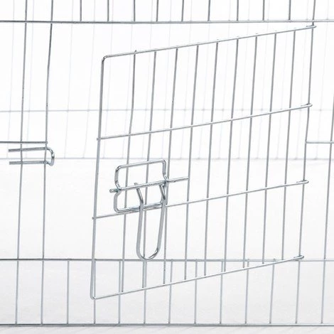 IDMARKET Enclos Grillagé Pour Petits Animaux En Acier Galvanisé – Image 3